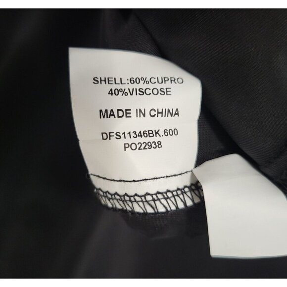 DISSH Kendall Black Cupro Slip Dress Long Bias-Cut Midi - Picture 11 of 13